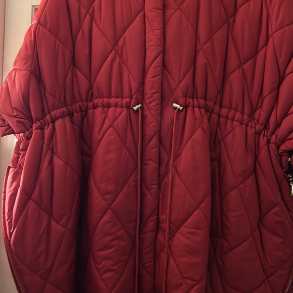 DRASTICALLY REDUCED - Derek Lam IO Crosby Puffer Cape - Picture 3 of 6